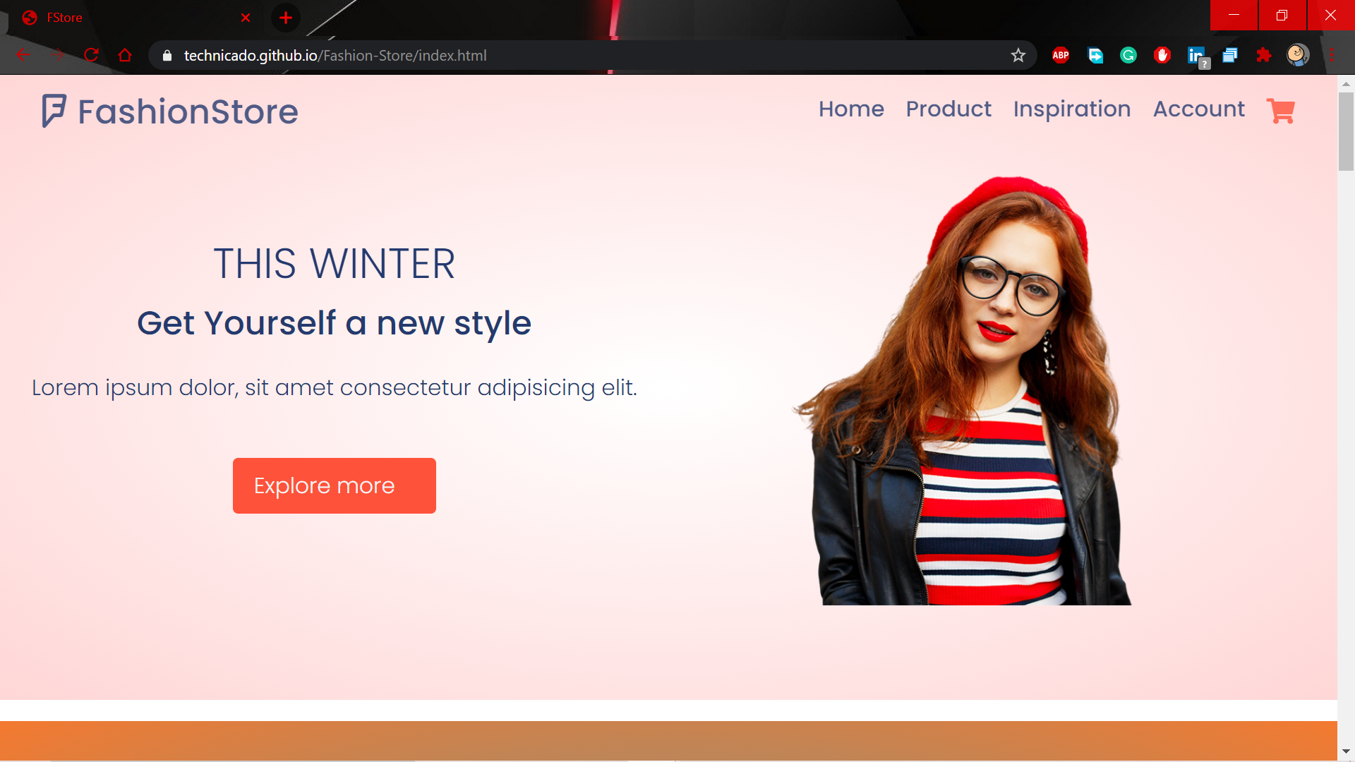 Vacation-inn website screenshot